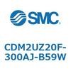CDM2UZ20F-300AJ-B59W エアシリンダ(オートスイッチ付) (CDM2UZ20F-30~) SMC 16530945