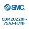 CDM2UZ20F-75AJ-H7NF エアシリンダ(オートスイッチ付) (CDM2UZ20F-75~) SMC 16532975