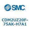 CDM2UZ20F-75AK-H7A1 エアシリンダ(オートスイッチ付) (CDM2UZ20F-75~) SMC 16533054