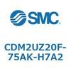 CDM2UZ20F-75AK-H7A2 エアシリンダ(オートスイッチ付) (CDM2UZ20F-75~) SMC 16533063