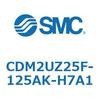 CDM2UZ25F-125AK-H7A1 エアシリンダ(オートスイッチ付) (CDM2UZ25F-1~) SMC 16545776