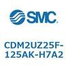 CDM2UZ25F-125AK-H7A2 エアシリンダ(オートスイッチ付) (CDM2UZ25F-1~) SMC 16545785