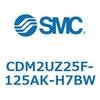 CDM2UZ25F-125AK-H7BW エアシリンダ(オートスイッチ付) (CDM2UZ25F-1~) SMC 16545803