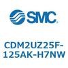 CDM2UZ25F-125AK-H7NW エアシリンダ(オートスイッチ付) (CDM2UZ25F-1~) SMC 16545837