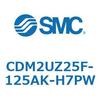 CDM2UZ25F-125AK-H7PW エアシリンダ(オートスイッチ付) (CDM2UZ25F-1~) SMC 16545846