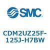 CDM2UZ25F-125J-H7BW エアシリンダ(オートスイッチ付) (CDM2UZ25F-1~) SMC 16545986