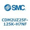 CDM2UZ25F-125K-H7NF エアシリンダ(オートスイッチ付) (CDM2UZ25F-1~) SMC 16546196