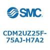 CDM2UZ25F-75AJ-H7A2 エアシリンダ(オートスイッチ付) (CDM2UZ25F-75~) SMC 16552261