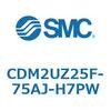 CDM2UZ25F-75AJ-H7PW エアシリンダ(オートスイッチ付) (CDM2UZ25F-75~) SMC 16552322