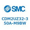 CDM2UZ32-350A-M9BW エアシリンダ(オートスイッチ付) (CDM2UZ32-3~) SMC 16562874