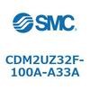 CDM2UZ32F-100A-A33A エアシリンダ(オートスイッチ付) (CDM2UZ32F-100~) SMC 16566566