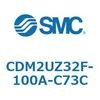 CDM2UZ32F-100A-C73C エアシリンダ(オートスイッチ付) (CDM2UZ32F-100~) SMC 16566627