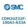 CDM2UZ32F-100AJ-A33A エアシリンダ(オートスイッチ付) (CDM2UZ32F-100~) SMC 16566751