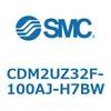 CDM2UZ32F-100AJ-H7BW エアシリンダ(オートスイッチ付) (CDM2UZ32F-100~) SMC 16566873