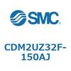 CDM2UZ32F-150AJ エアシリンダ(オートスイッチ付) (CDM2UZ32F-150~) SMC 16569025