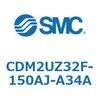 CDM2UZ32F-150AJ-A34A エアシリンダ(オートスイッチ付) (CDM2UZ32F-150~) SMC 16569043