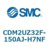 CDM2UZ32F-150AJ-H7NF エアシリンダ(オートスイッチ付) (CDM2UZ32F-150~) SMC 16569174