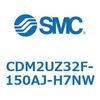 CDM2UZ32F-150AJ-H7NW エアシリンダ(オートスイッチ付) (CDM2UZ32F-150~) SMC 16569183
