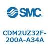 CDM2UZ32F-200A-A34A エアシリンダ(オートスイッチ付) (CDM2UZ32F-200~) SMC 16569996