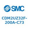 CDM2UZ32F-200A-C73 エアシリンダ(オートスイッチ付) (CDM2UZ32F-200~) SMC 16570032