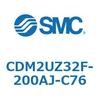 CDM2UZ32F-200AJ-C76 エアシリンダ(オートスイッチ付) (CDM2UZ32F-200~) SMC 16570242