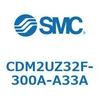 CDM2UZ32F-300A-A33A エアシリンダ(オートスイッチ付) (CDM2UZ32F-300~) SMC 16573103