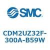 CDM2UZ32F-300A-B59W エアシリンダ(オートスイッチ付) (CDM2UZ32F-300~) SMC 16573146
