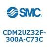 CDM2UZ32F-300A-C73C エアシリンダ(オートスイッチ付) (CDM2UZ32F-300~) SMC 16573164
