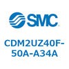 CDM2UZ40F-50A-A34A エアシリンダ(オートスイッチ付) (CDM2UZ40F-5~) SMC 16597472