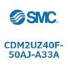 CDM2UZ40F-50AJ-A33A エアシリンダ(オートスイッチ付) (CDM2UZ40F-5~) SMC 16597655