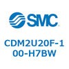 CDM2U20F-100-H7BW エアシリンダ(オートスイッチ付) (CDM2U20F-1~) SMC 16615313