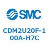CDM2U20F-100A-H7C エアシリンダ(オートスイッチ付) (CDM2U20F-1~) SMC 16615462