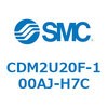CDM2U20F-100AJ-H7C エアシリンダ(オートスイッチ付) (CDM2U20F-1~) SMC 16615593