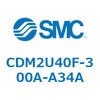 CDM2U40F-300A-A34A エアシリンダ(オートスイッチ付) (CDM2U40F-300~) SMC 16705507