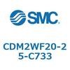 エアシリンダ(オートスイッチ付) (CDM2WF20～) SMC