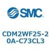 エアシリンダ(オートスイッチ付) (CDM2WF25～) SMC