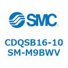 CDQSB16-10SM-M9BWV ���`�V�����_/�R���p�N�g�^�C�v CQS�V���[�Y(CDQSB16-10S�`) SMC 17447507