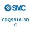 CDQSB16-3DC 薄形シリンダ/コンパクトタイプ CQSシリーズ(CDQSB16-3D~) SMC 17457167