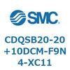 CDQSB20-20+10DCM-F9N4-XC11 ���`�V�����_/�R���p�N�g�^�C�v CQS�V���[�Y(CDQSB20-20+�`) SMC 17478325