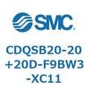 CDQSB20-20+20D-F9BW3-XC11 ���`�V�����_/�R���p�N�g�^�C�v CQS�V���[�Y(CDQSB20-20+�`) SMC 17478422