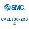 CA2L100-200 標準形エアシリンダ(角形カバー)CA2 シリーズ(CA2L100～) SMC 17526748