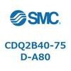 CDQ2B40-75D-A80 薄形シリンダ CQ2シリーズ(CDQ2B40-75D-~) SMC 18382183