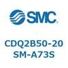 CDQ2B50-20SM-A73S 薄形シリンダ CQ2シリーズ(CDQ2B50-20S~) SMC 18410384