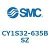 マグネット式ロッドレスシリンダ CY1S(CY1S32～) SMC