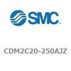 CDM2C20-250AJ エアシリンダ(オートスイッチ付) (CDM2C20-250～) SMC 18639706