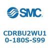 CDRBU2WU10-180S-S99 �t���[�}�E���g�`���[�^���A�N�`���G�[�^ �x�[���^�C�v  (CDRBU2WU1�`) SMC 19379385