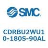 CDRBU2WU10-180S-90AL �t���[�}�E���g�`���[�^���A�N�`���G�[�^ �x�[���^�C�v  (CDRBU2WU1�`) SMC 19379455