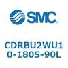 CDRBU2WU10-180S-90L �t���[�}�E���g�`���[�^���A�N�`���G�[�^ �x�[���^�C�v  (CDRBU2WU1�`) SMC 19379464