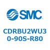 CDRBU2WU30-90S-R80 �t���[�}�E���g�`���[�^���A�N�`���G�[�^ �x�[���^�C�v  (CDRBU2WU30-�`) SMC 19382203