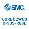 CDRBU2WU30-90S-R80L �t���[�}�E���g�`���[�^���A�N�`���G�[�^ �x�[���^�C�v  (CDRBU2WU30-�`) SMC 19382221